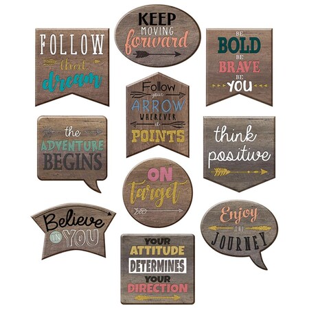 Roomfactory Positive Sayings Accents Home Sweet Classroom, 3PK RO3482136