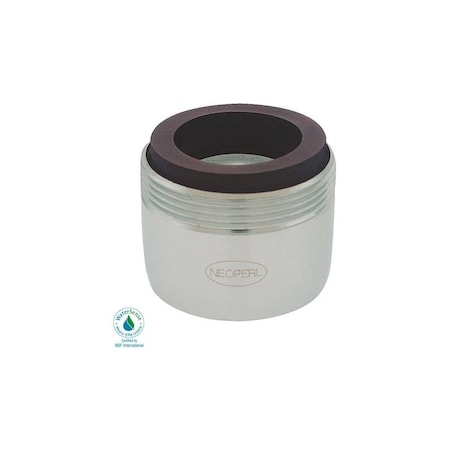 Neoperl PCA Spray 1.0 GPM 15/16 in. 27 x 55/64 in. 27 Regular Dual Thread Faucet Aerator Chrome, 6PK 5402903