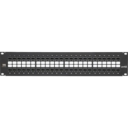 Leviton 48-PORT QUICKPORT PATCH PANEL 6910G-U48