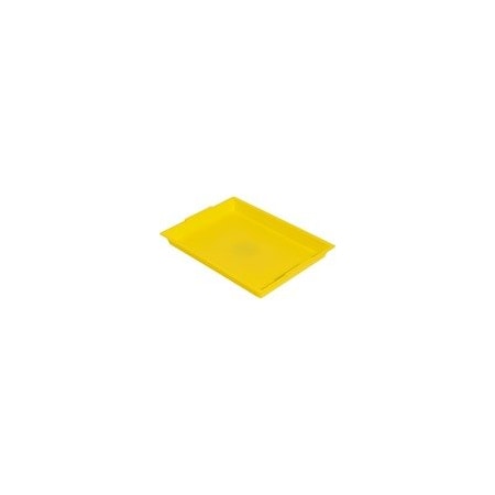 Deflecto Antimicrobial Finger Paint Tray - Painting - 1.83in Height x 16.04in Width x 12.07in Depth - 39507YEL
