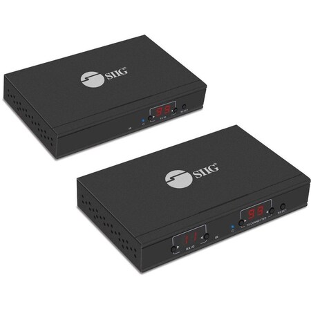 Siig Full HD HDMI Over IP Extender Kit - 120M - Over IP Networks - Many to Many - Supports HDBit-T CE-H23A11-S2