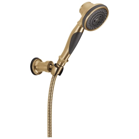 Delta Premium Adjustable 3-Setting Wall Mount Hand Shower In Champagne Bronze 55021-CZ