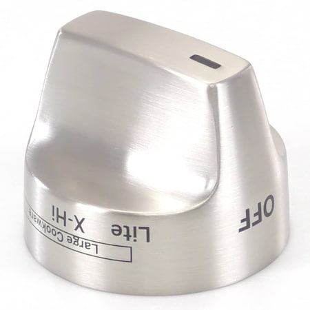 Ge BRUSHED SS RANGE CONTROL KNOB WB03X31774