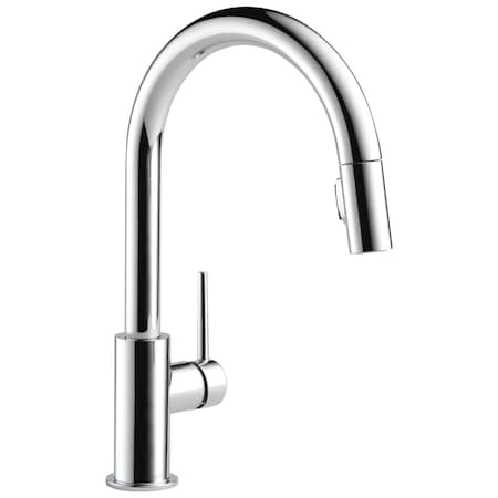 Delta Manual, 1 Hole Single Handle Pull-Down Kitchen Faucet 9159-DST