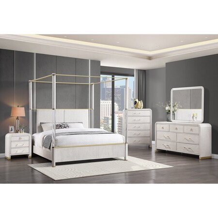 Global Furniture Usa Contemporary Malmo Oak Queen Bed Group MALMO-OAK-QBG
