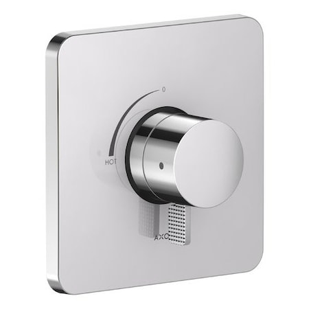 Axor Citterio C Pressure Balance Trim- Cubic Cut in Chrome 49491001