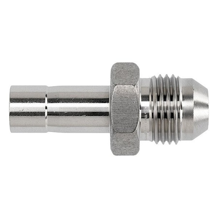 Brennan Industries Strt, SS, Tube Stub 3/4 in, MNPT 1/8 in NS2427-12-12-SS