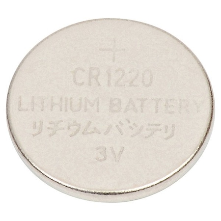 Dantona Battery, 40 mAh, CR1220 CR1220 Lithium Coin Cell