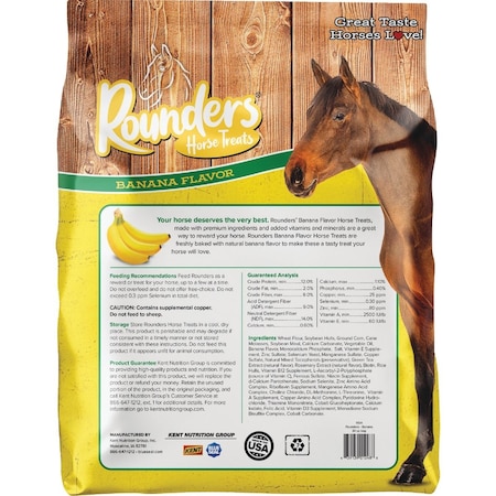 Kent Rounders 30 Oz. Banana Horse Treats 8083