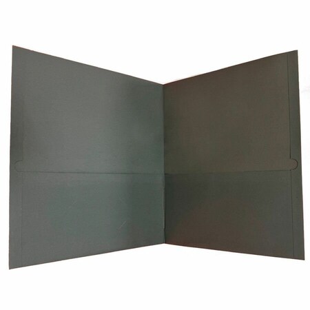 Business Source Letter Portfolio, Gray, 25PK BSN78553