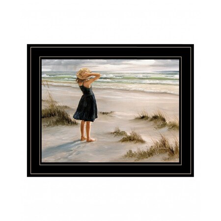 Homeroots Black Dress 2 Black Framed Print Wall Art 407691