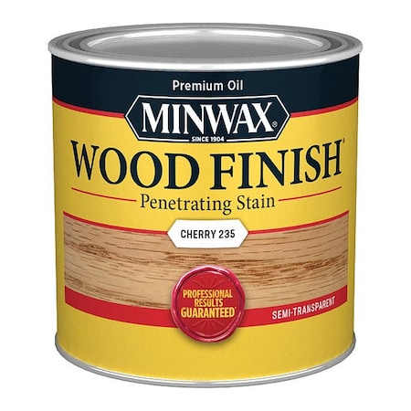 Minwax Wood Stain, 0.5 pt, Cherry 223504444