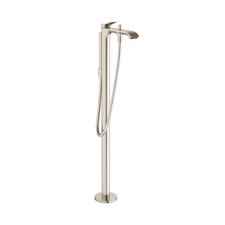 Hansgrohe Vivenis Freestanding Tub Filler Trim with 1.75 GPM Handshower in Polished Nickel 75445831