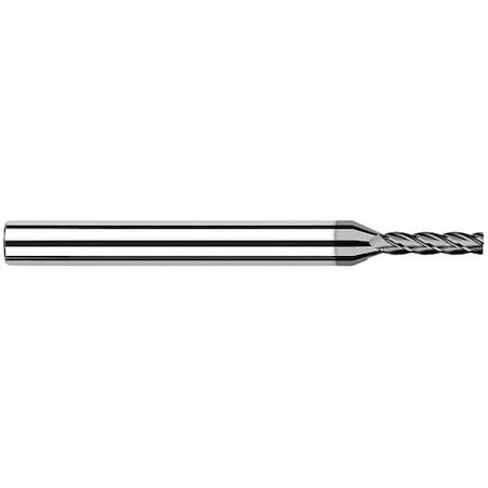 Harvey Tool 0.2500in (1/4) Cutter DIA x 0.0150in (1/64) Radius x 1.2500in (1 1/4) L of Cut Carbide Corner 855216