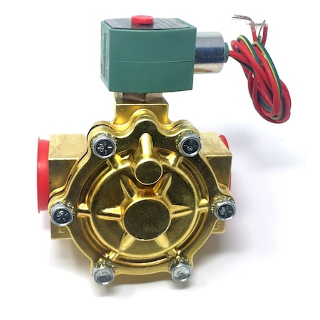 Asco 1.5in 120V Air/Water/Oil 5# Min 150# Max 8210G022 120/60 110/50