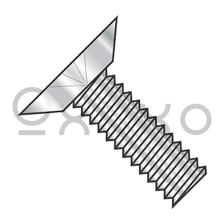 1/4-20X1 1/4 Phillips Flat Undercut Machine Screw Fully Threaded 18-8 Stainless Steel, 1000PK