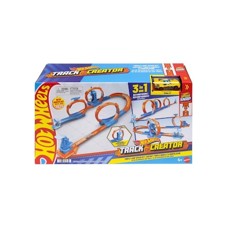 Hot Wheels Triple Loop Speed Kit Track Set JDW39