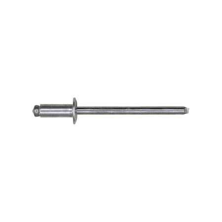 Auveco Specialty Rivet 1/8in Diameter 1/8in-3/16in Grip Aluminum, 50PK 17470