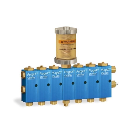 Oil-Rite PurgeX for Grease Dispensing - Integral Reservoir - Air Operated - 6 B3325-406