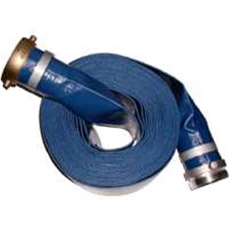 Abbott Rubber Co 1147-2000-50 Pvc Discharge Hose - 2 In. By 50 Ft. 2154219
