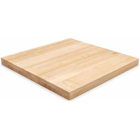 Amgood 24 in. x 24 in. x 1.5 in. Solid Maple Butcher Block Countertop AMG MWTT-2424T-Z