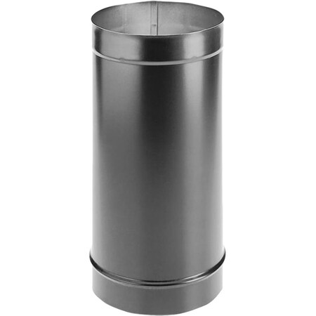 Dura-Vent 1824 Black Single Wall Stove Pipe 8DBK-24