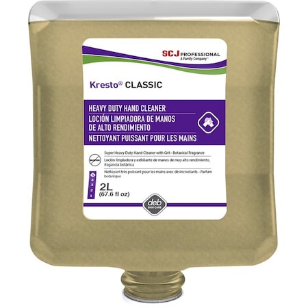 Sc Johnson Kresto Classic Heavy Duty Hand Cleaner Dispenser Refill, 67.6 oz, 4PK KCL2LT