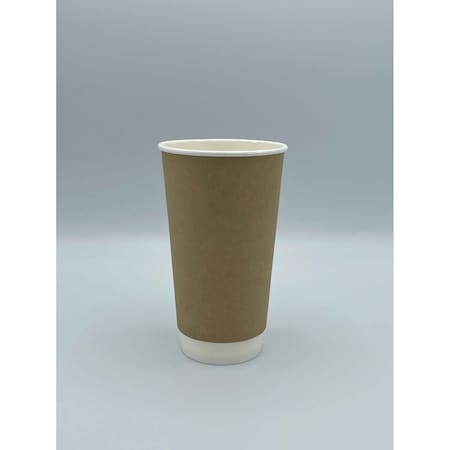 Empress Double Wall Paper Hot Cup 20 oz Kraft, 500PK EHCDW20-K