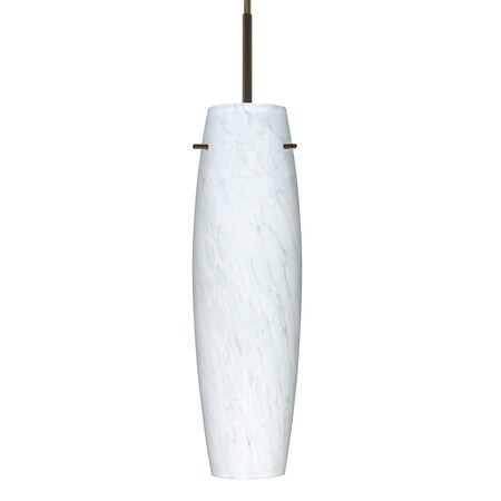 Besa Lighting Besa Suzi 11 Pendant, Carrera, Bronze Finish, 1x 100W MAX E26 Base 1JT-412119-BR