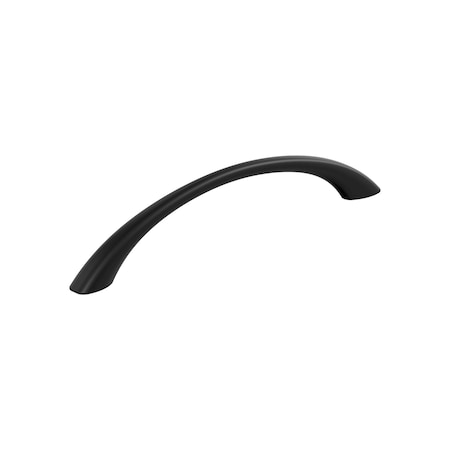 Amerock Vaile 6-5/16 inch (160mm) Center-to-Center Matte Black Cabinet Pull, 10PK 10VMP37232FB