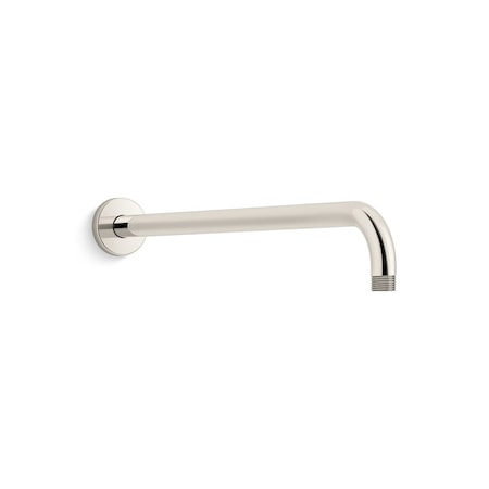 Kohler Statement 19" wall-mount single-function rainhead arm and flange 26307-SN
