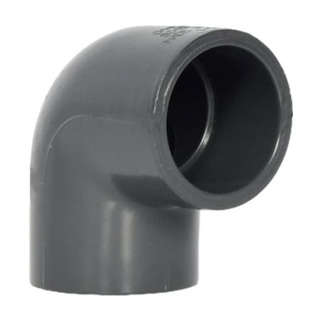 Charlotte Pipe And Foundry 1-1/2 SCH 80 90 DEG ELBW SXS PVC 083001800HA
