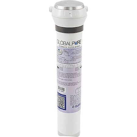 Global Industrial GlobalPure Carbon Block Filter with Connector Head for Commercial Ice Machines 243048