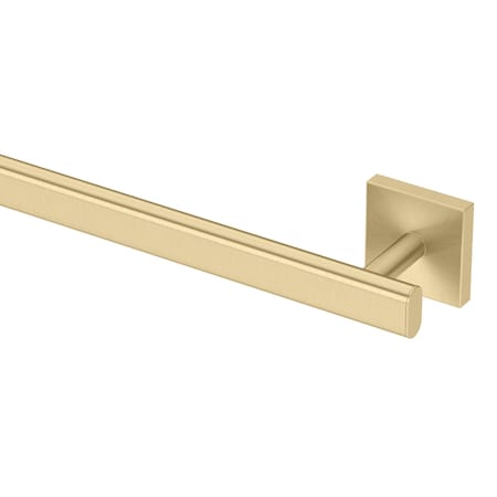 Gatco Elevate 24" Towel Bar, Brushed Brass 4060