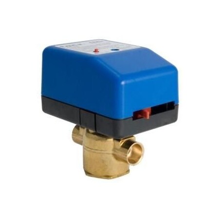 Schneider Electric Erie PopTop. Zone Valve Assemblie. 1/2 in. 2-Way. Sweat. Brass. 1 cv. 50 PSI. Floating. Non-Spring VM2211T33A000