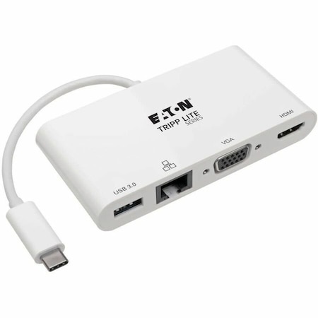 Tripp Lite USB 3.1 GEN 1 USB-C TO HDMI 4K ADAPTER WITH USB-A, USB-C PD CHARGING & GIGABIT E U444-06N-HV4GU
