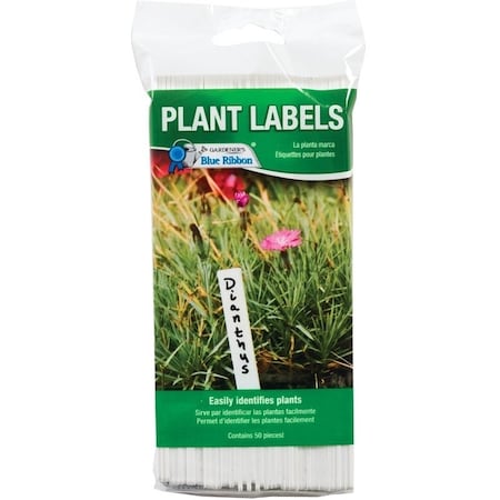 Woodstream T-Label, White Background, 50PK T022B