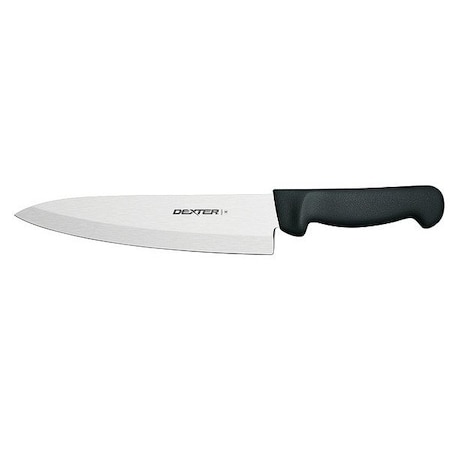 Dexter Russell Chef/Utility Knife, 8" Blade, Black/White 31600B