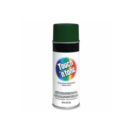Rust-Oleum Touch 'n Tone Spray Paint, 10 oz, Gloss Hunter Green, 6PK 647-55271830