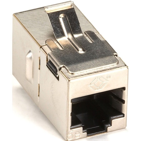 Black Box Cat5E Keystone Coupler, Straight-Pinned, FM593