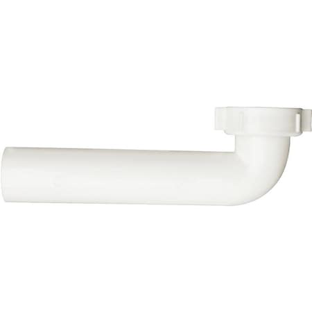 Plumb Pak Waste Arm, 1-1/2 in, Direct-Connect, Plastic, White PP101AW