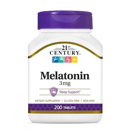 21St Century Melatonin 3mg, 200PK 19701-18