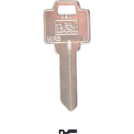 Do It Best Weiser Nickel Plated House Key WR5 / N1054WB DIB, 10PK IAP99990929