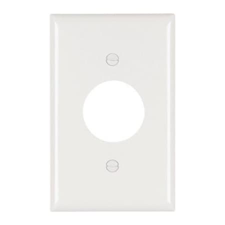 Pass & Seymour Wht 1G Sgl Wall Plate TP7WCC30
