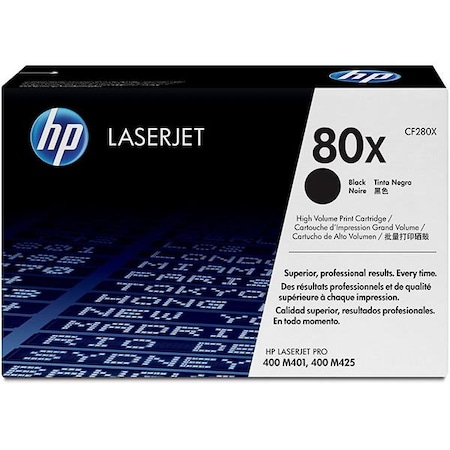 Hp 80X (CF280X) Black Original LaserJet Toner Cartridge (6,900 Yield) CF280X