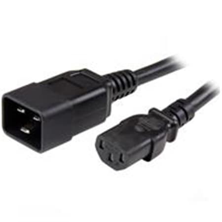 Dynamicfunction 6 ft. 14 AWG Computer Power Cord C13 to C20 DY727878