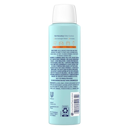 Degree Women Fresh Citrus Scent Whole Body Deodorant Spray, 4 Ounce, 12PK 64353446