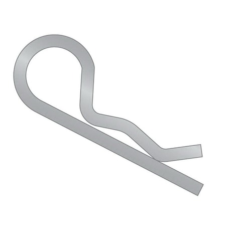 Huyett Bridge Pin, 302/304SS, .054 Wire Dia x .969 L x .240 In Eye Dia x Fits 3/16 to .25 Shft BPS-0002