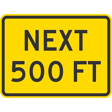 Lyle Next 500 Ft, 24x18, Diamond Grade, Yellow G-11724-DG_24x18