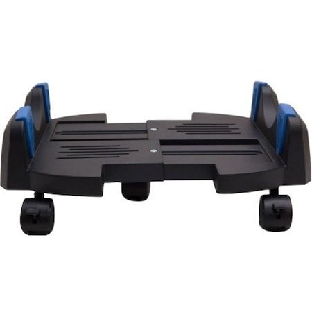 Syba Multimedia SY-ACC65092 7-12 in. Extra Wide Plastic PC Floor Stand for ATX or E-ATX Case with Adjustable Width from Caster Wheels SY-ACC65092